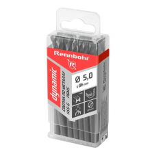 Сверло по металлу ЦХ,  5,0х86мм, HSS-G, P6M5, 20шт/уп, RENNBOHR DYNAMIC PROM